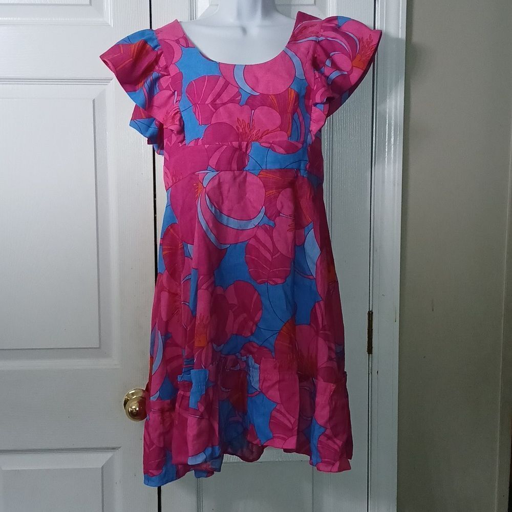Tuckernuck Cameran Eubanks Wimberly Wild Azalea Edisto Dress Sz M NWOT
